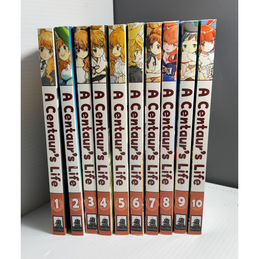 A Centaur's Life Manga Vol 1-10 English Complete Set Lot Kei Murayama Seven Seas